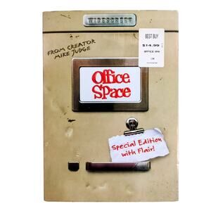 Office Space DVD 2005 Special Edition with Flair Mike Judge Jennifer Aniston
